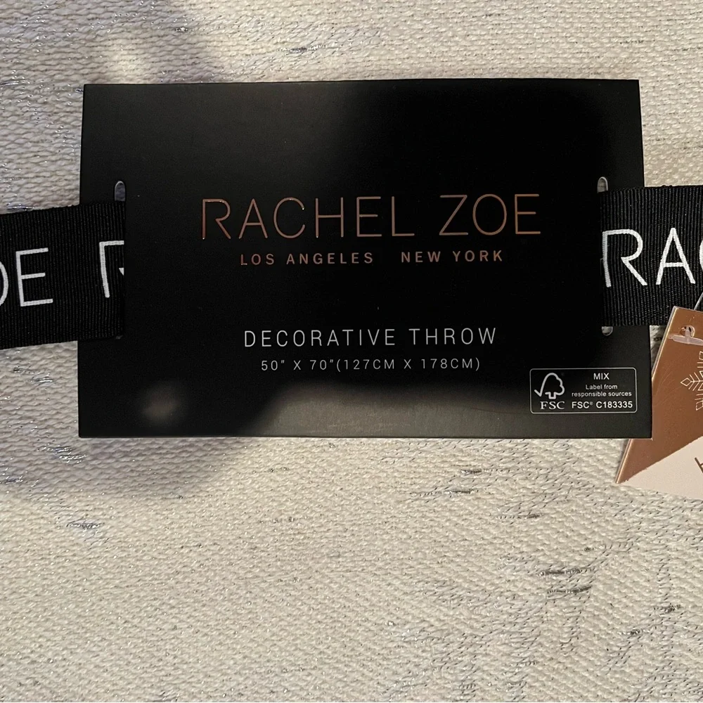 Rachel Zoe White with silver snowflakes new with tags perfect for the holidays
